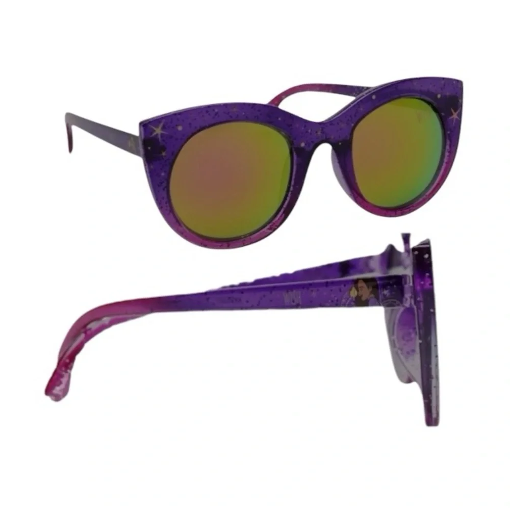 Disney Wish Purple Glitter Sunglasses